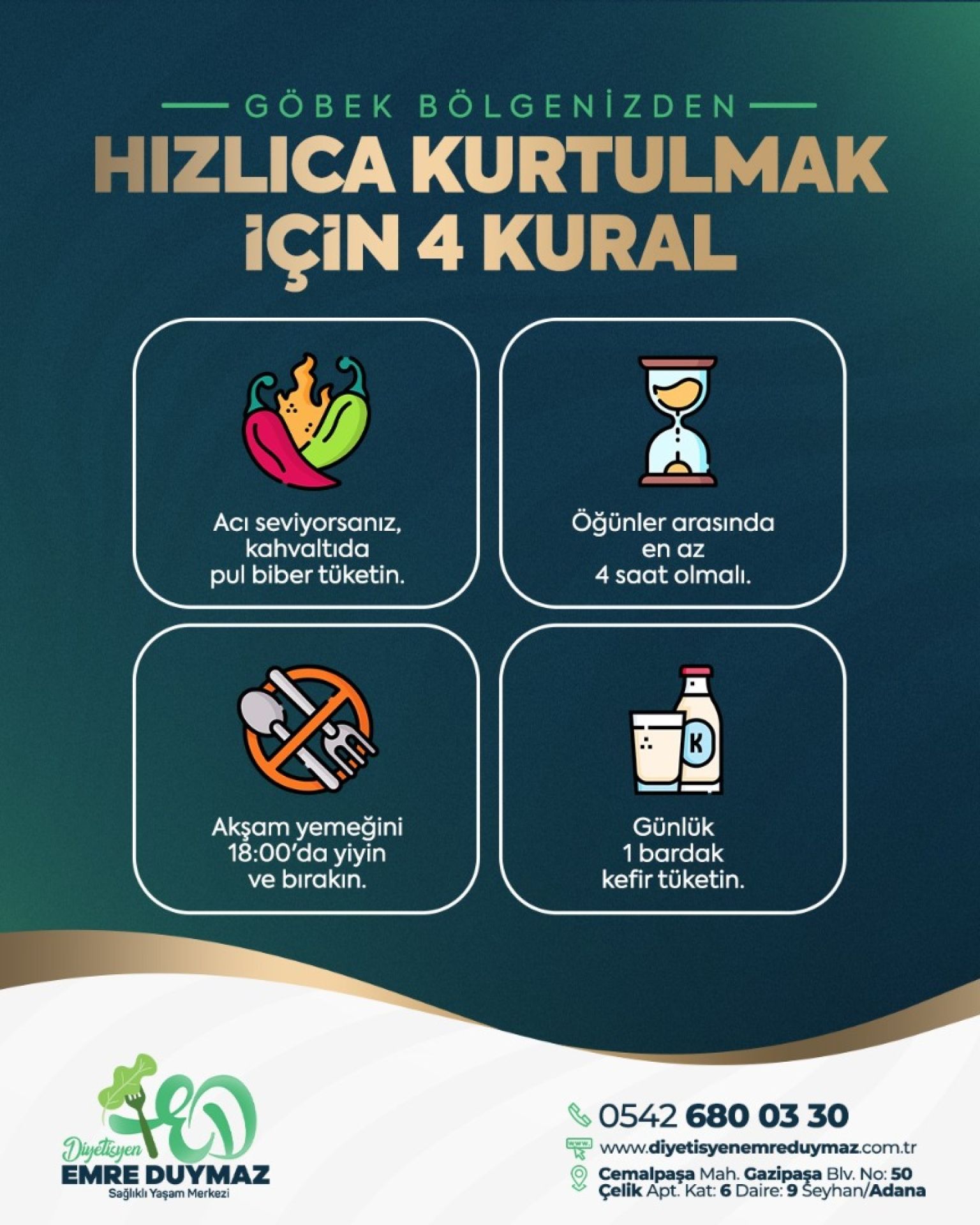 HIZLICA KURTULMAK İÇİN 4 KURAL