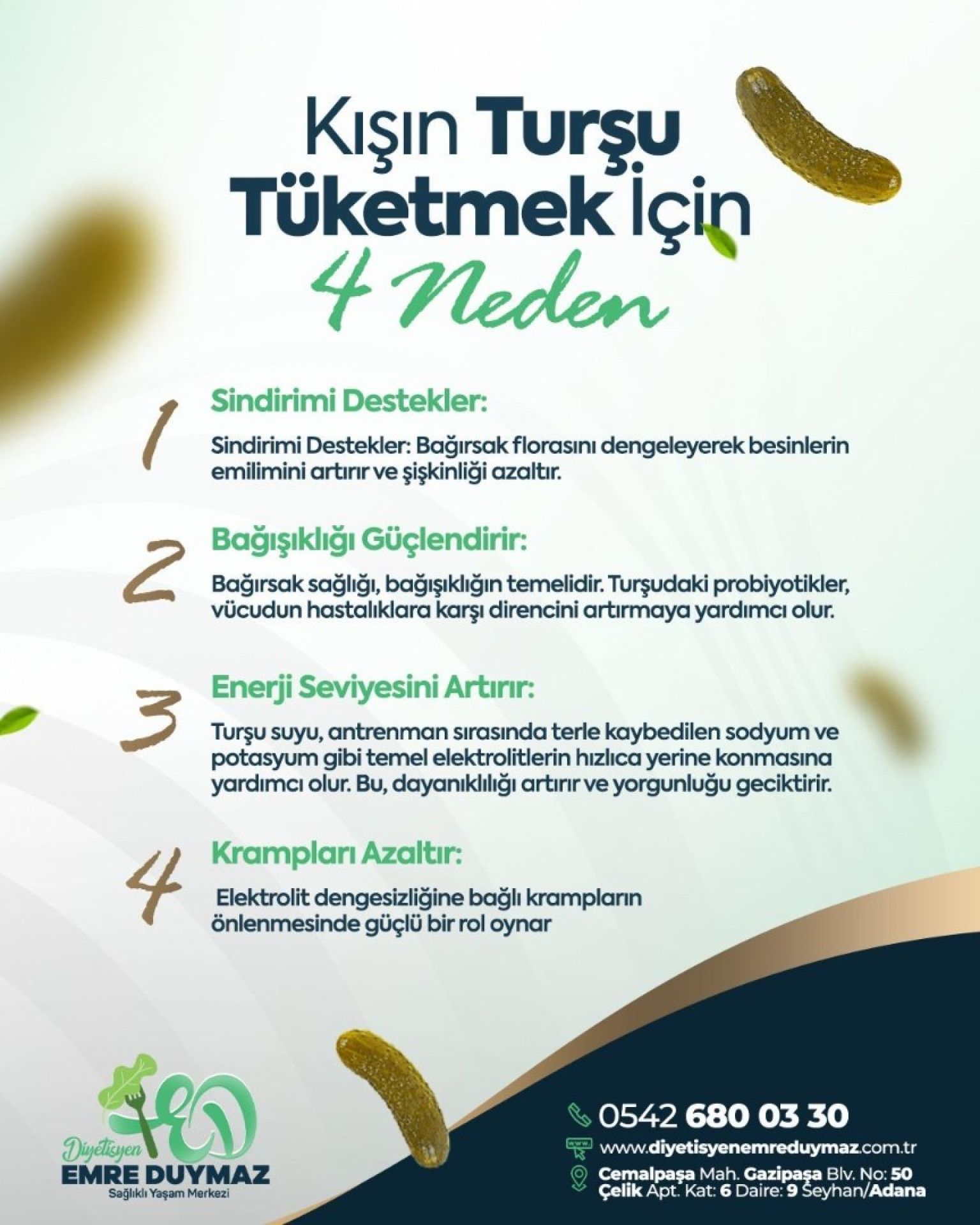 KIŞIN TURŞU TÜKETMEK İÇİN 4 HARİKA NEDEN