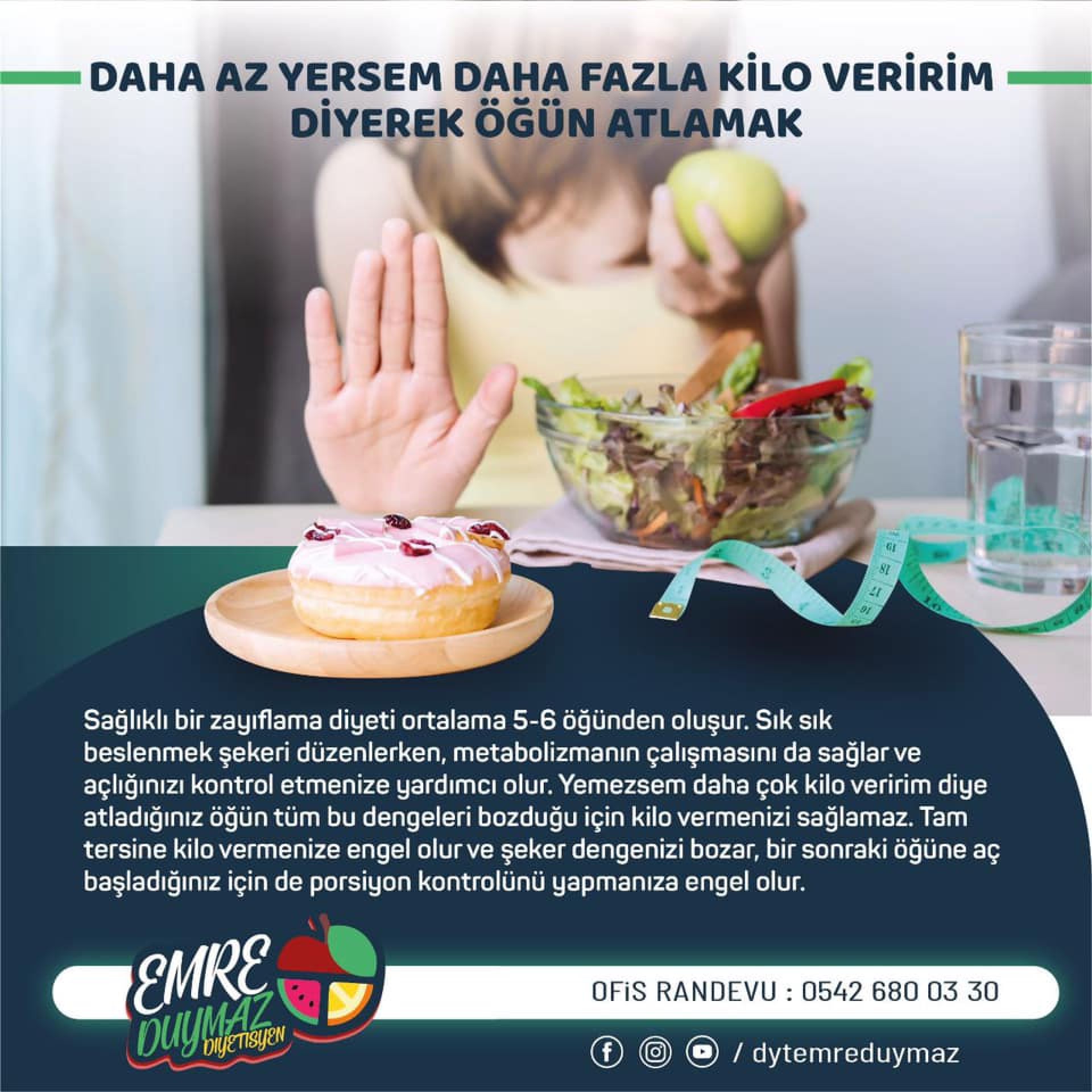 DAHA AZ YERSEM DAHA FAZLA KİLO VERİRİM