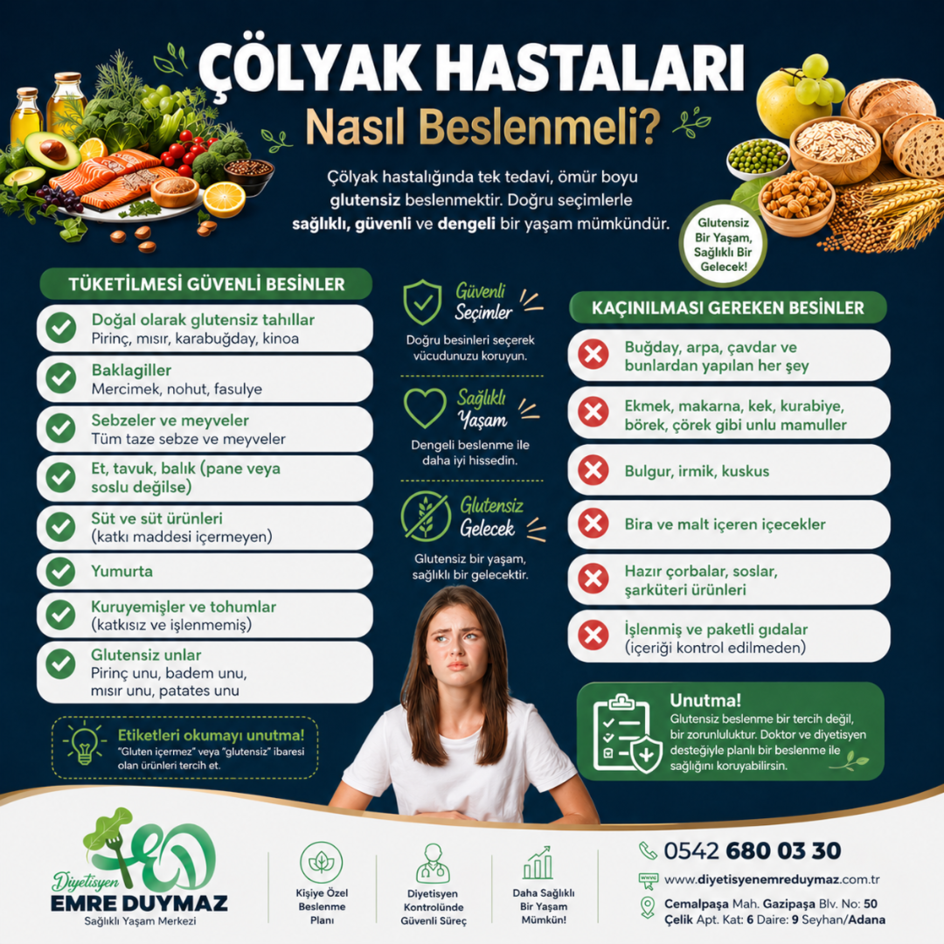 ÇÖLYAK HASTALARI NASIL BESLENMELİ