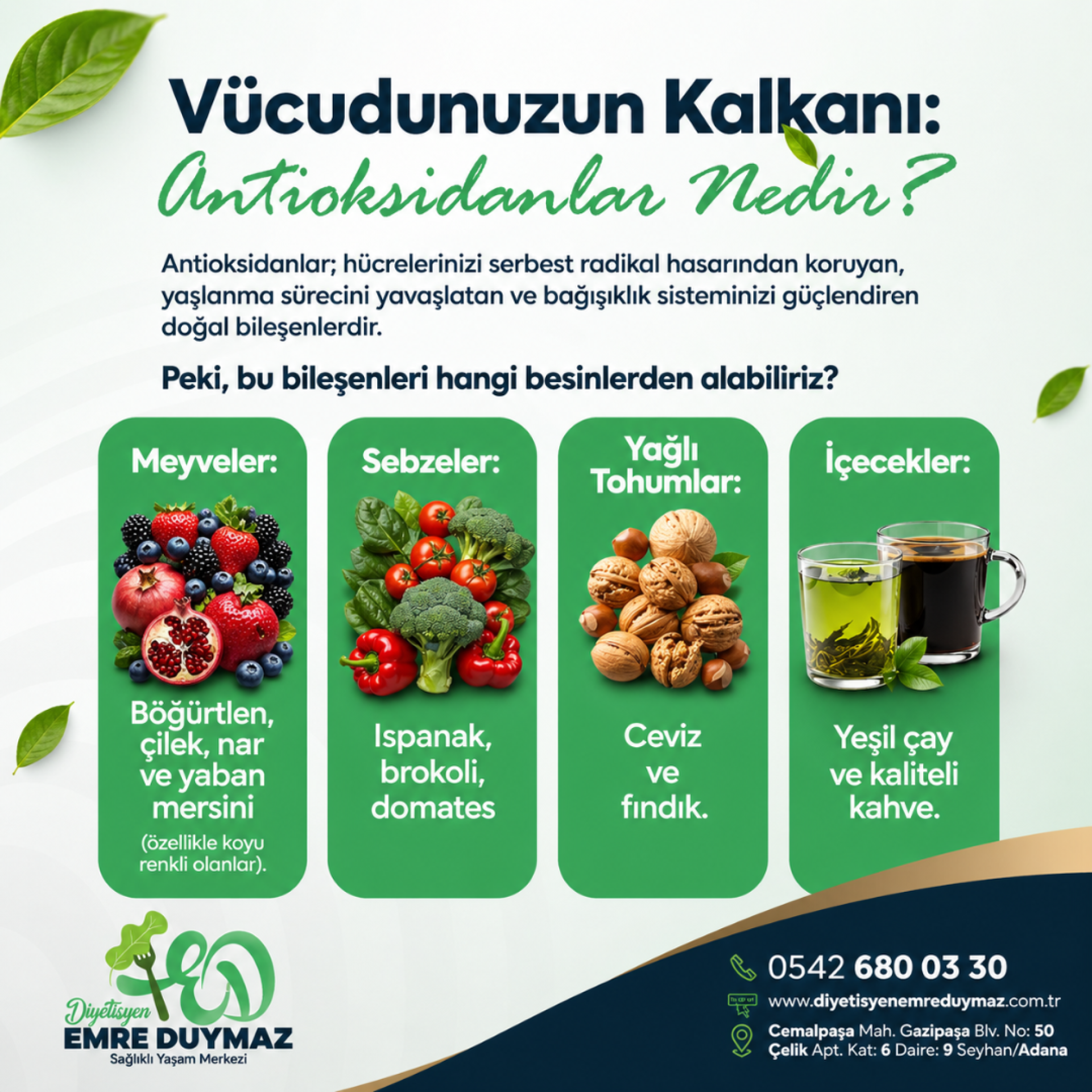 VÜCUDUNUZUN KALKANI