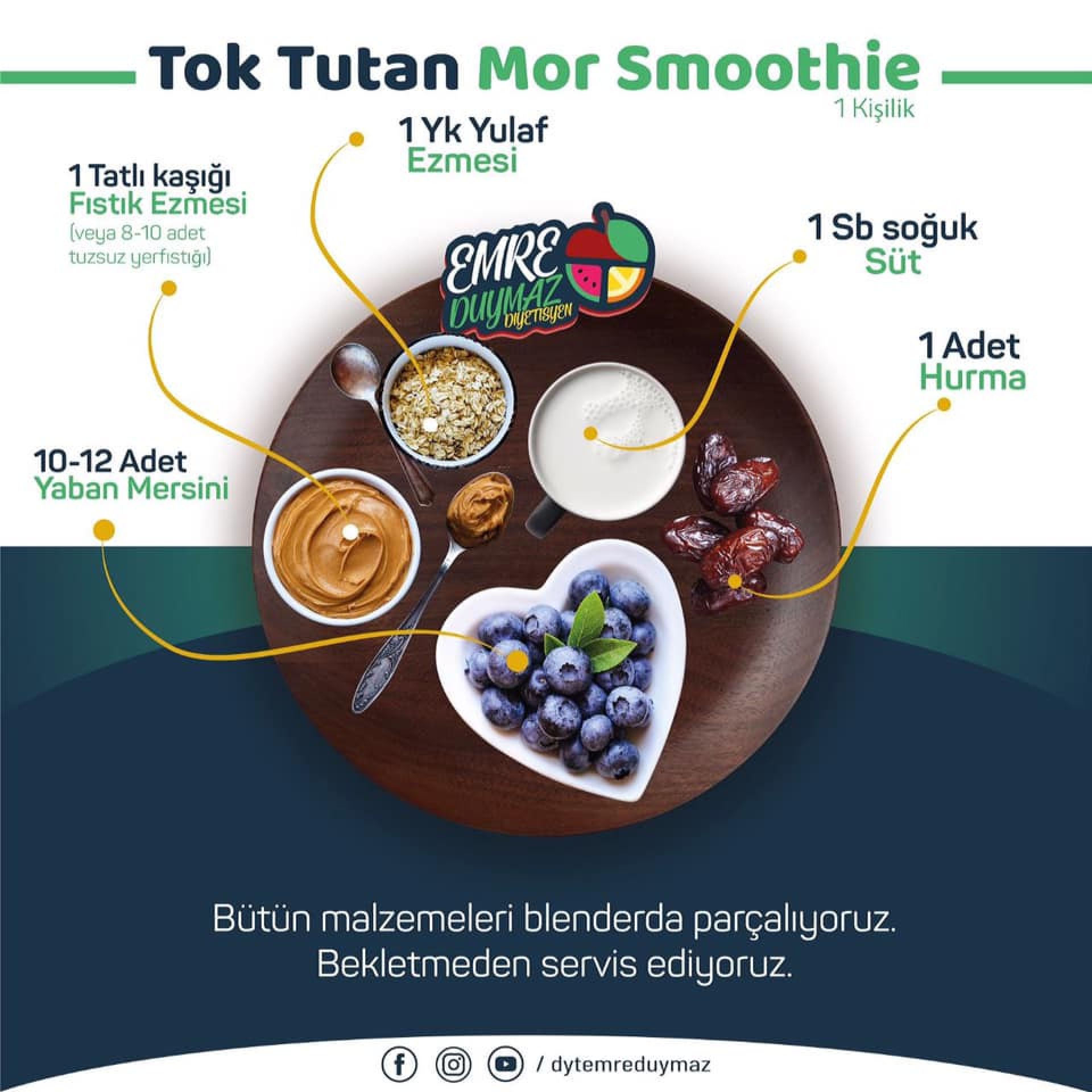 Tok Tutan Mor Smoothie