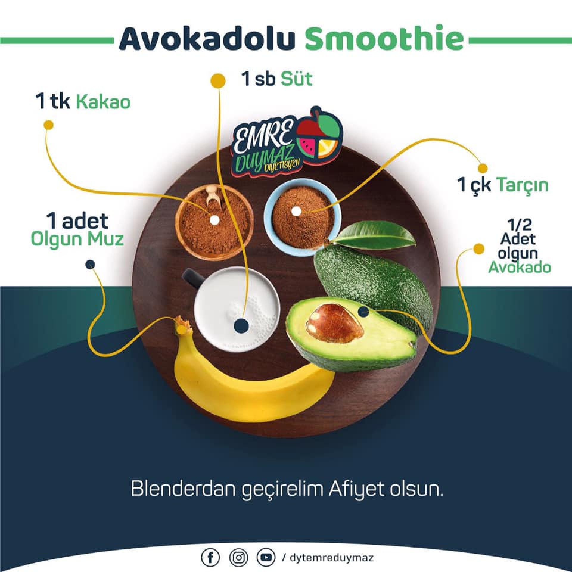 Avakadolu Smoothie